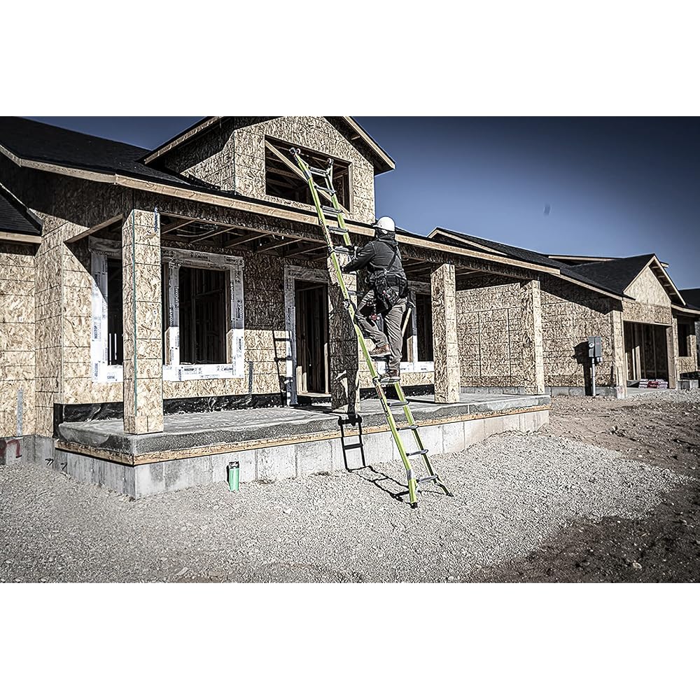 Little Giant Ladder Systems Dark Horse 2.0, M22, 22ft, Multi-Position Ladder, Fiberglass, Type 1A, 300 lbs Weight Rating, (16122-001)