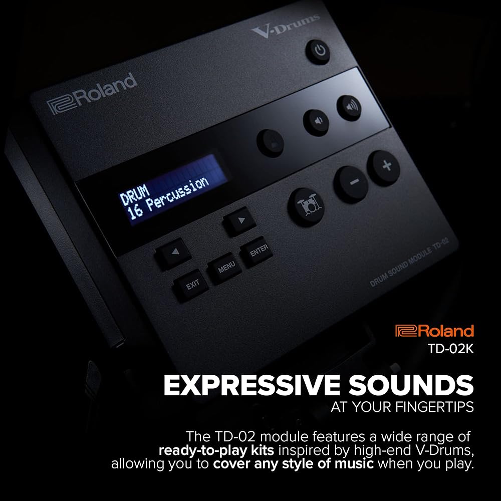 Roland Electronic Drum Set (TD-02KV)