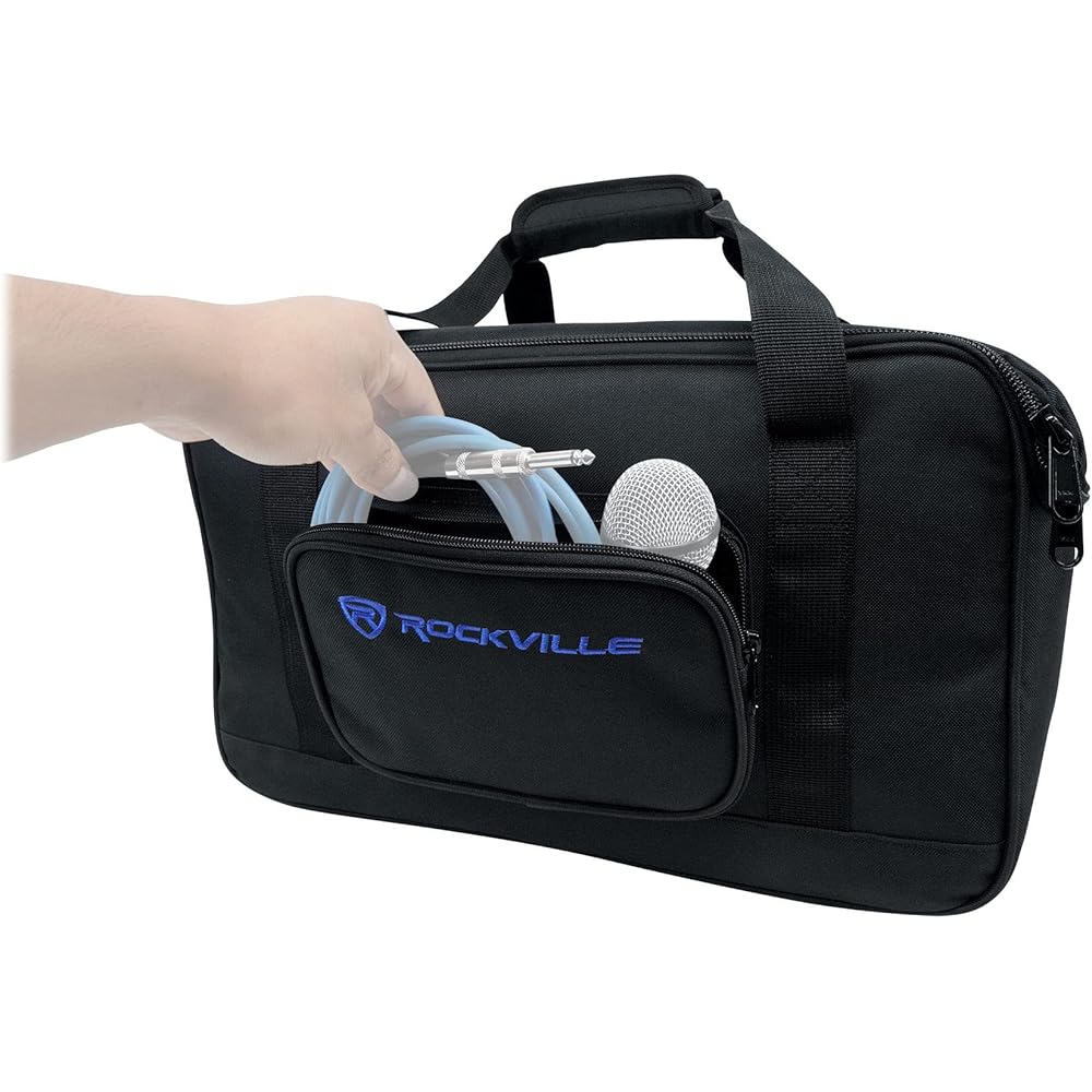 Rockville SPG88 400W Peak 8" Passive PA Speaker 8 Ohm, Lightweight ABS Cabinet, High-Sensitivity Driver, Durable Design, for DJs and Live Events
