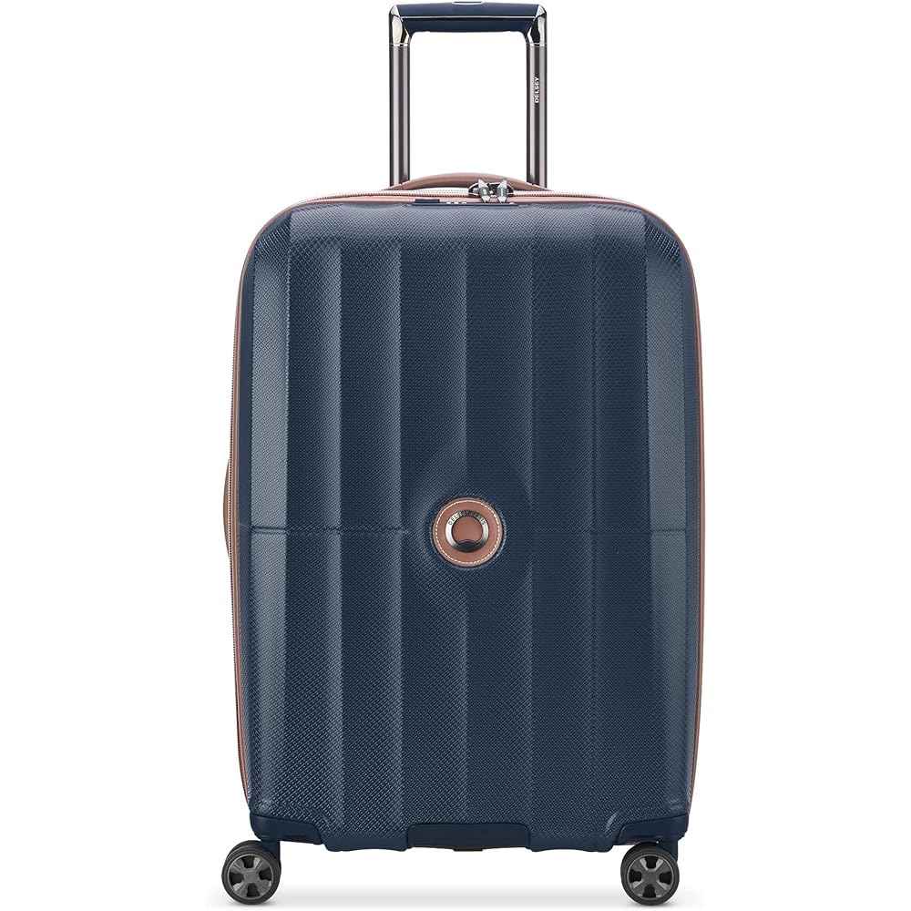 | DELSEY PARIS Carrousel Hardside Expandable Luggage with Spinner Wheels, Navy, 3 Piece Set (21/24/28) | Suitcases