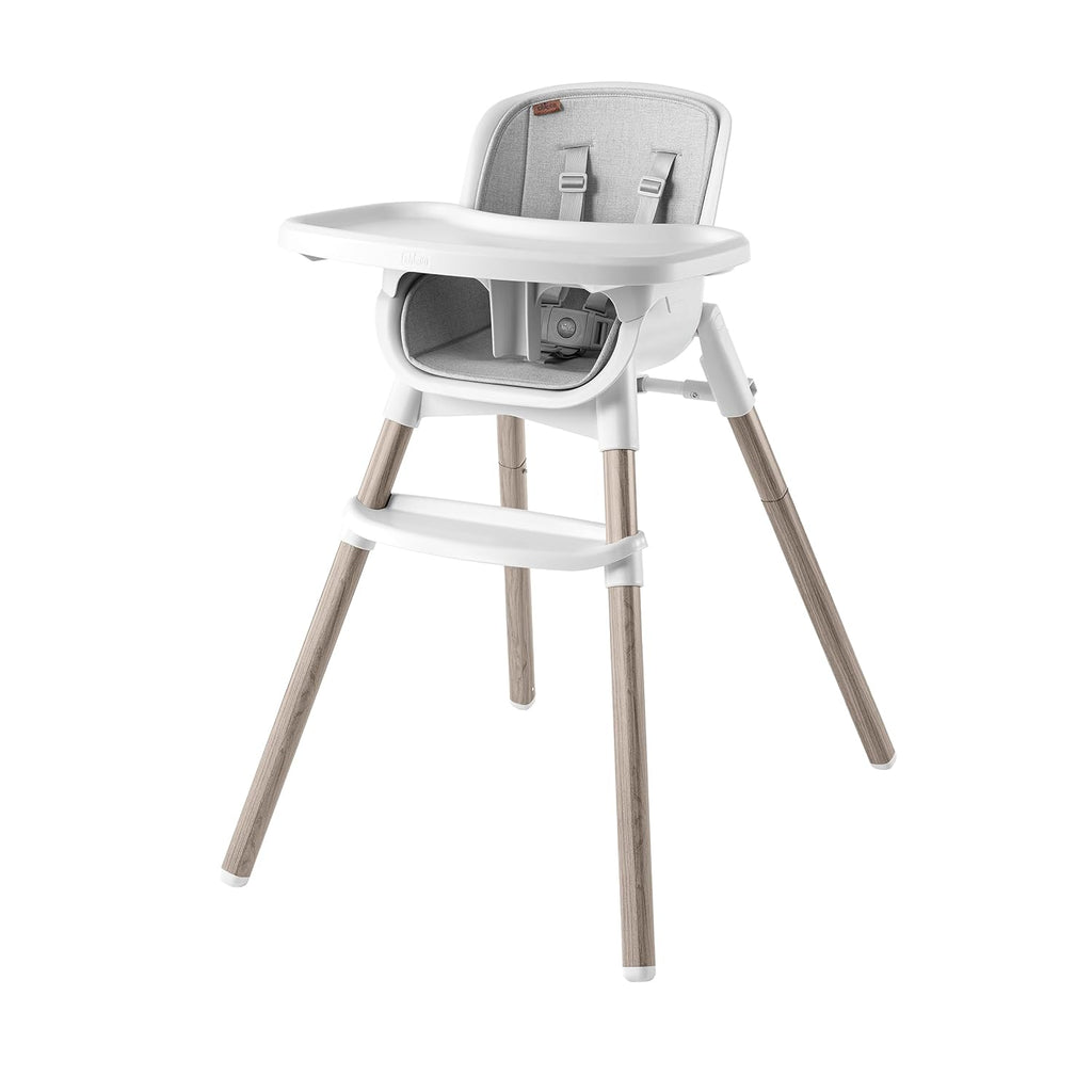 Chicco Zest™ LE 4-in-1 Folding High Chair, Feeding Chair, Toddler Chair and Youth Stool, Multi-Use Easy Clean High Chair | Crema/White