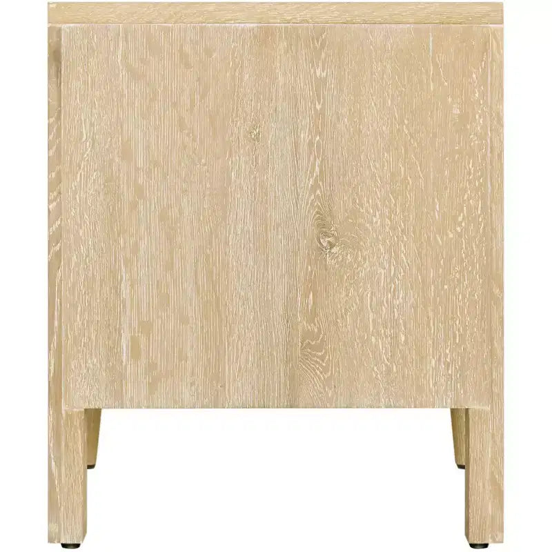 Meridian Furniture,Oakwood White Oak Nightstand