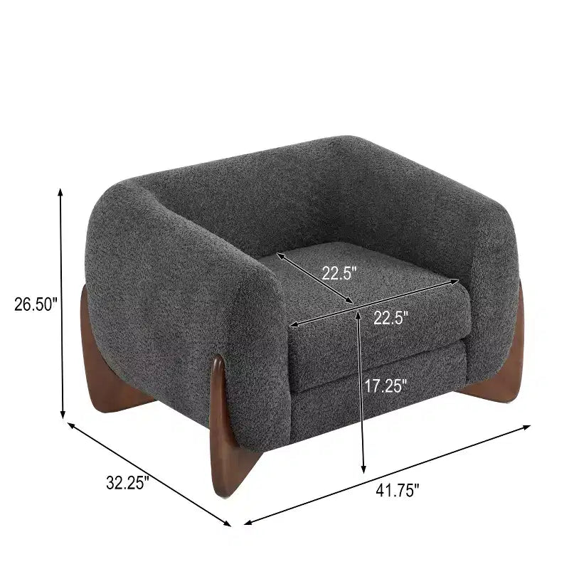 Christopher Knight Home Arcy Contemporary Boucle Upholstered Club Chair