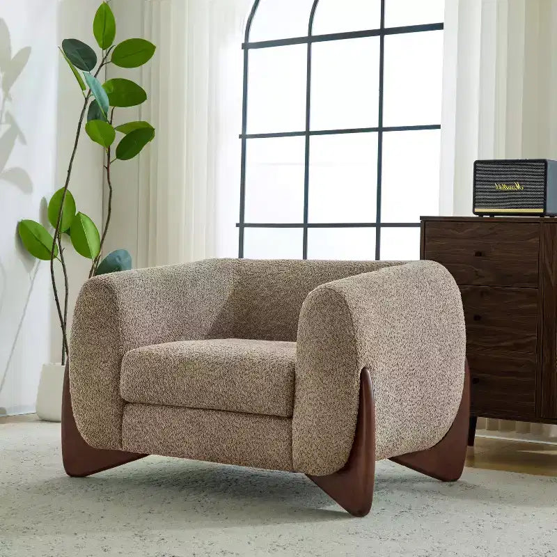 Christopher Knight Home Arcy Contemporary Boucle Upholstered Club Chair