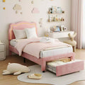 GustoWave Twin Platform Bed, Adjustable Headboard