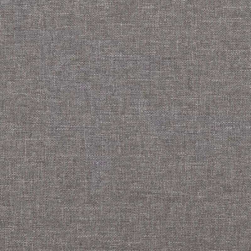 vidaXL Couch Living Room Single Sofa Chair with Footstool Light Gray Fabric