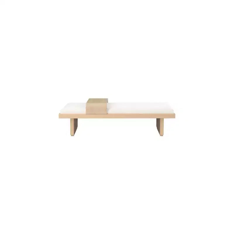 Meridian Furniture,Arlington Chenille Fabric Bench