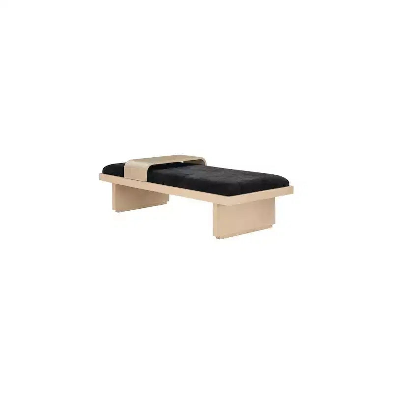 Meridian Furniture,Arlington Chenille Fabric Bench