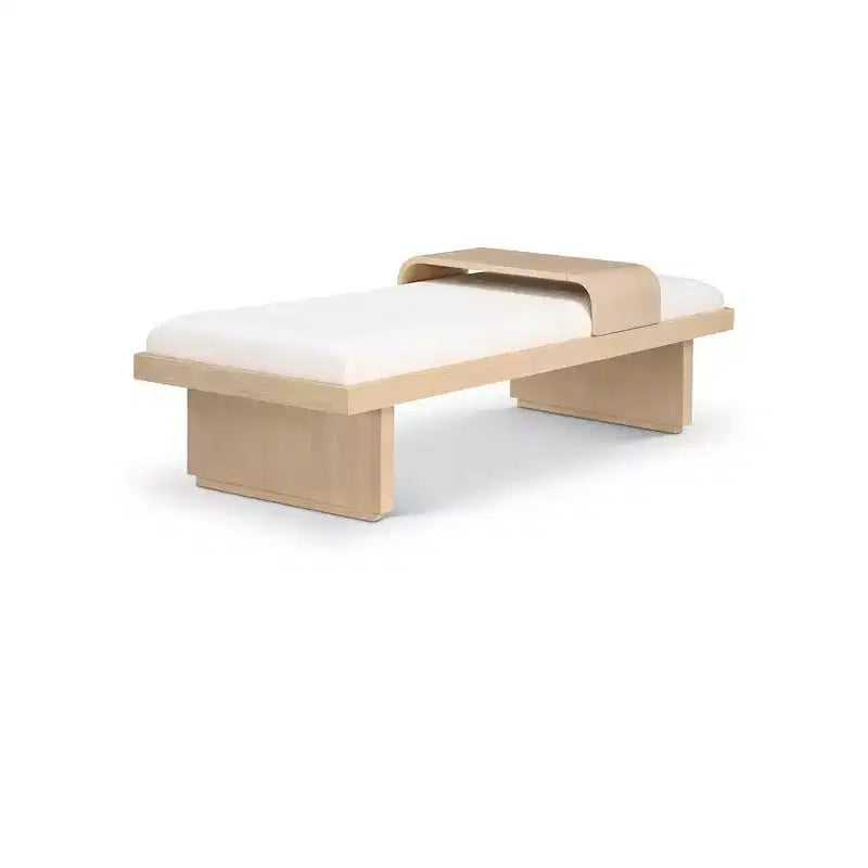 Meridian Furniture,Arlington Chenille Fabric Bench