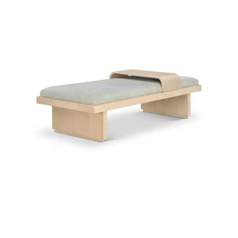Meridian Furniture,Arlington Chenille Fabric Bench