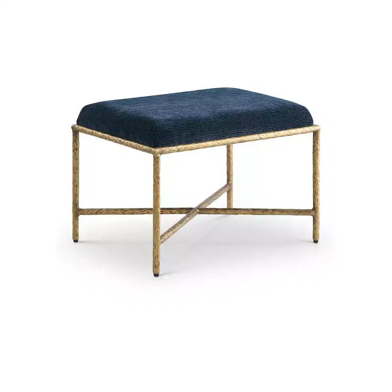 Meridian Furniture,Valley Chenille Fabric Bench