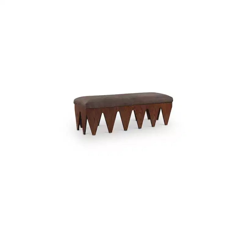 Meridian Furniture,Altair Velour Fur Fabric Bench