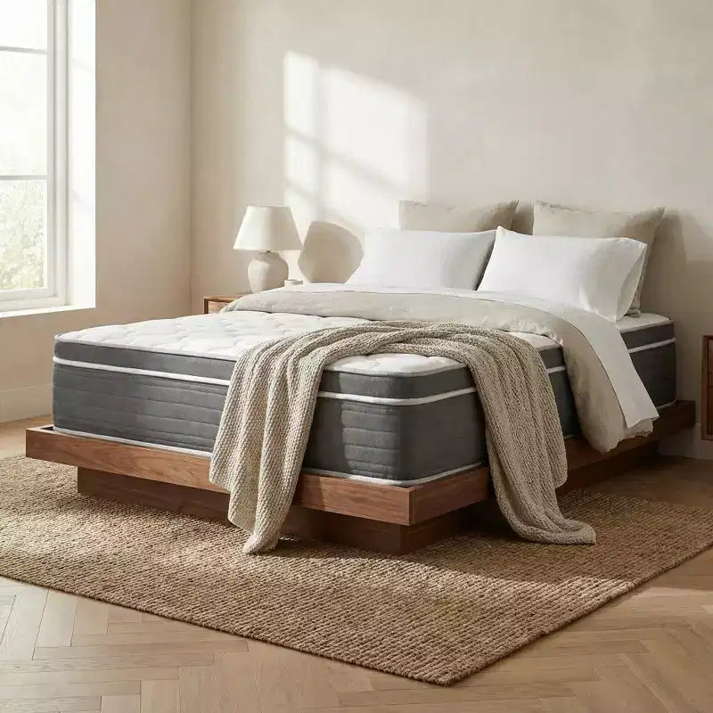Atlas Mattress 12 Full Innerspring Mattress, Breathable Cover, Plush Firmness