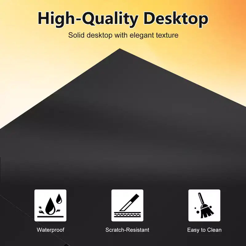 63 Inch L Shaped Electric Standing Desk Sit to Stand Reversible Corner Desk Adjustable Height Computer Table Memory Presets Home Office Gaming Black