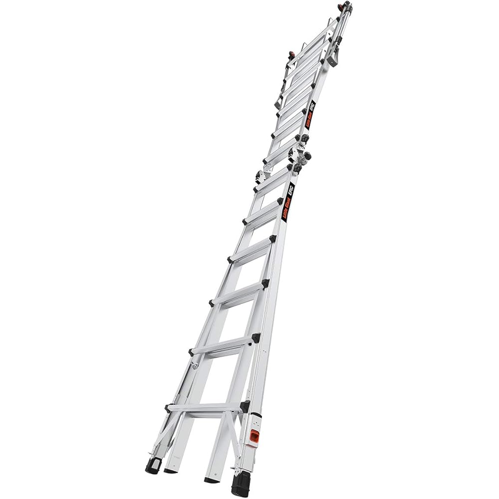Little Giant Ladders, Epic, M26, 26 ft, Multi-Position Ladder, Aluminum, Type 1A, 300 lbs weight rating, (16826-818)