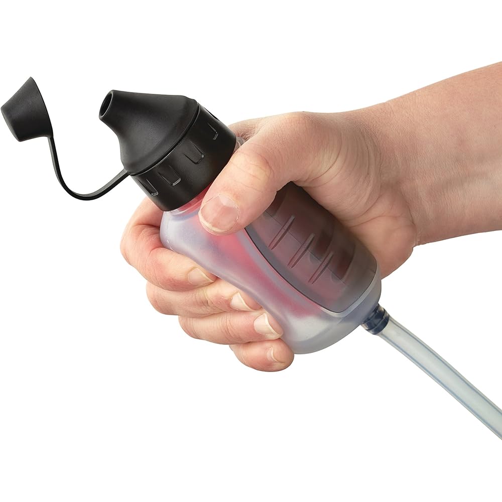 MSR TrailShot Ultralight Backpacking and Camping Squeeze Water Filter