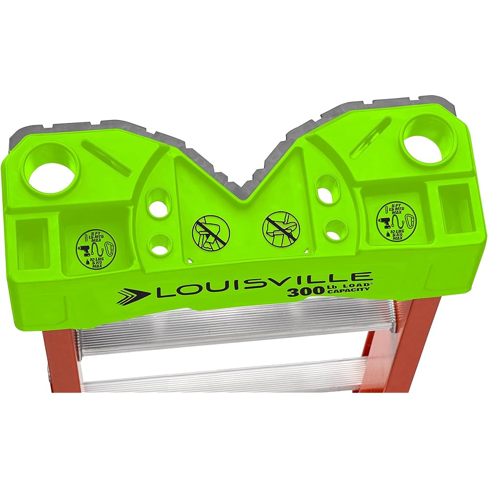 Louisville Ladder 20-foot Fiberglass Extension Ladder, 300-Pound Load Capacity, Type IA, L-3022-24PT