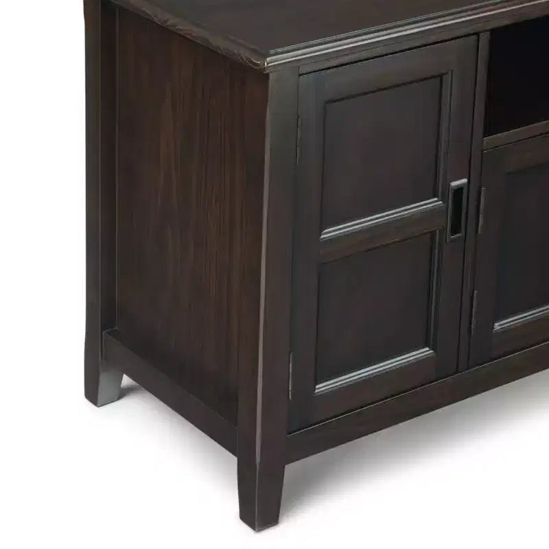 Portland TV Stand for TVs up to 80" Mahogany Brown - WyndenHall