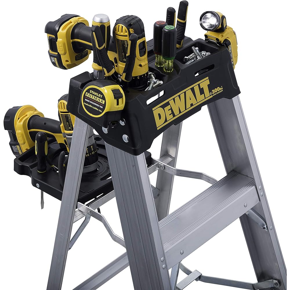 DeWalt 3-Foot Aluminum Step Ladder, 300-Pound Load Capacity, Type IA, DXL2010-03