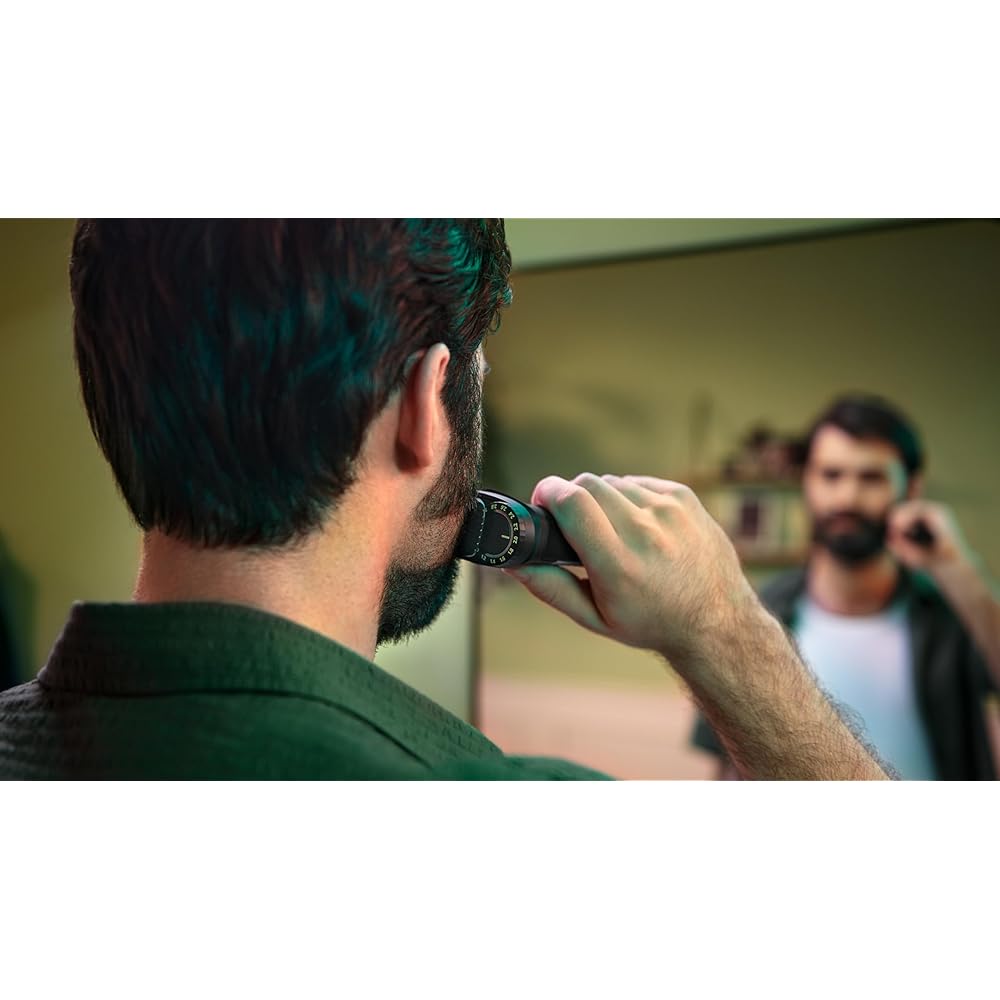 Philips Norelco Multigroom Series 9000-21 Piece Men's Grooming Kit for Beard, Body, face, Nose, Ear Hair Trimmer w/Premium Storage case, MG9510/60