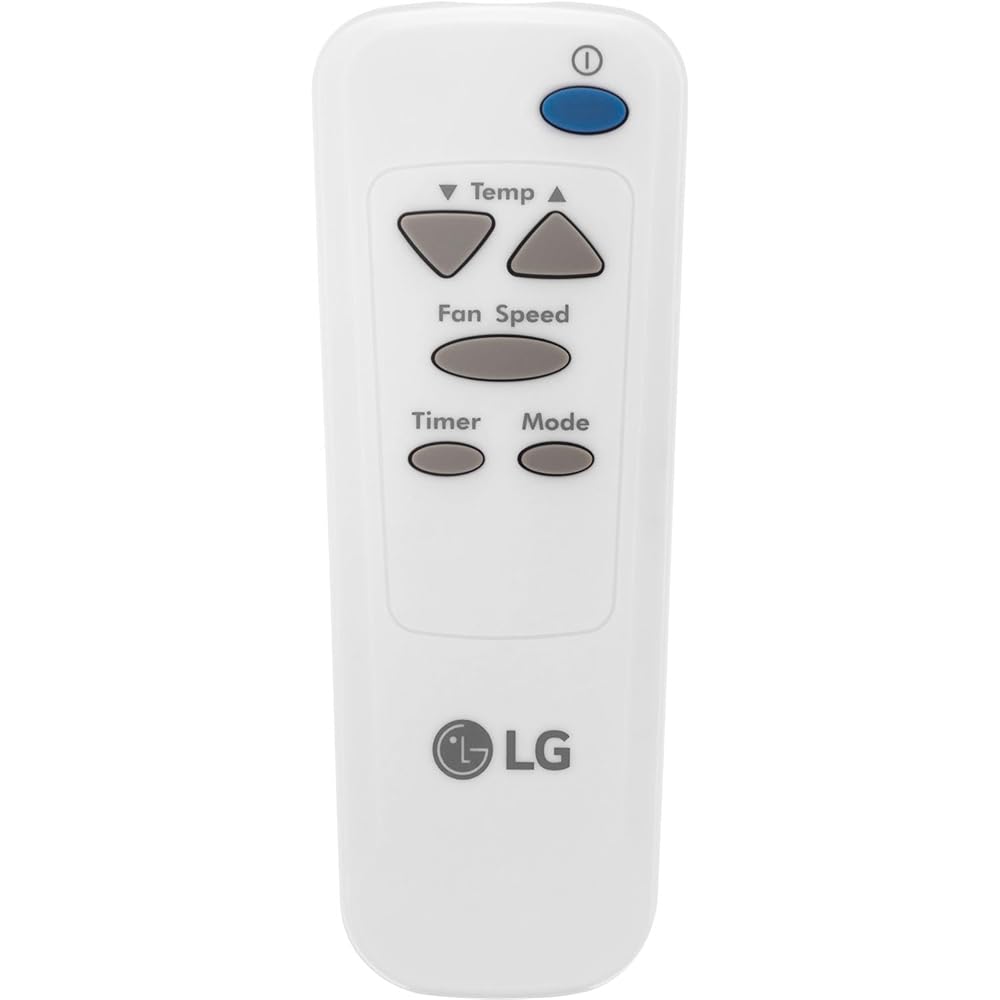 LG 6,000 BTU Window Air Conditioner Unit with Remote Control, 115V, White