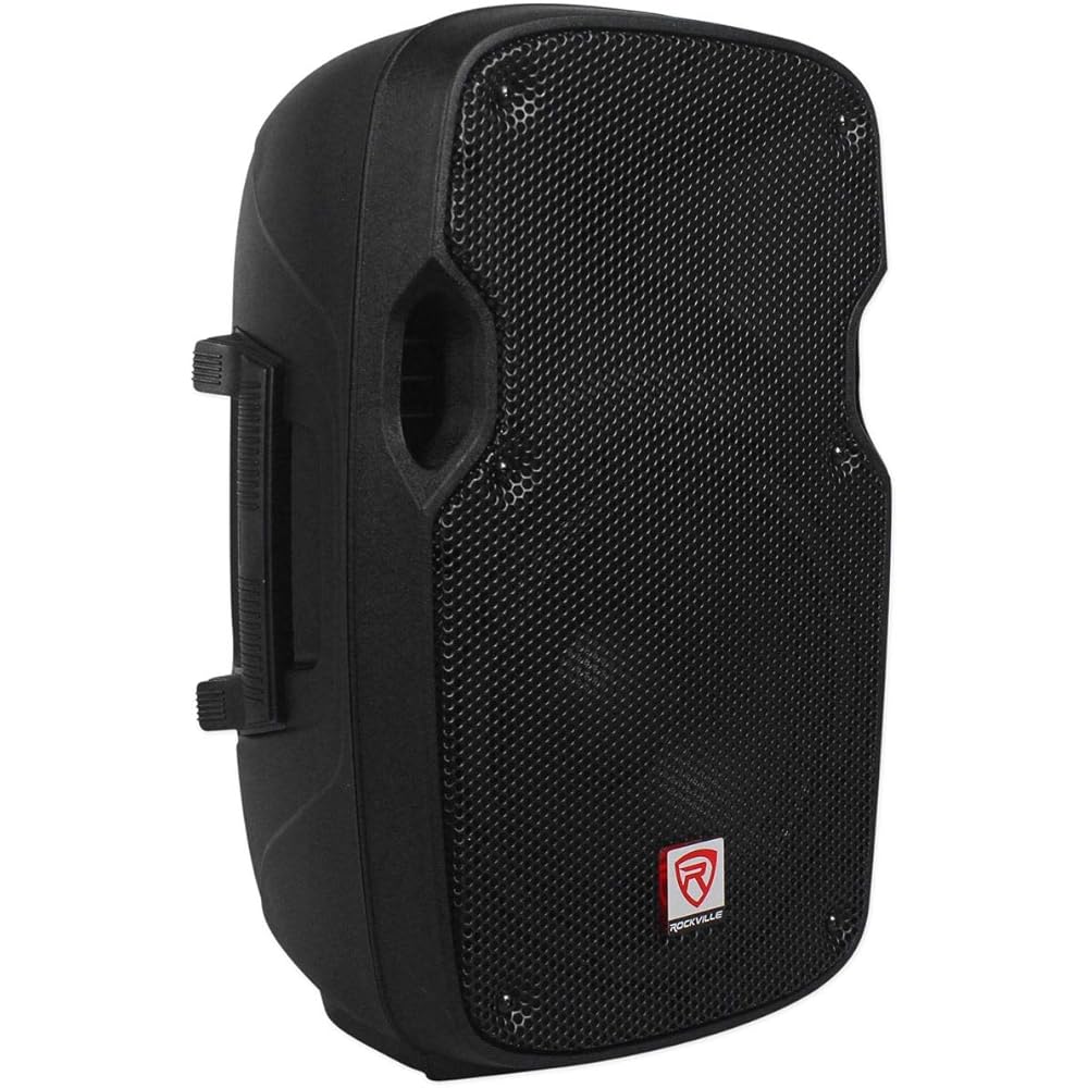 Rockville SPG88 400W Peak 8" Passive PA Speaker 8 Ohm, Lightweight ABS Cabinet, High-Sensitivity Driver, Durable Design, for DJs and Live Events