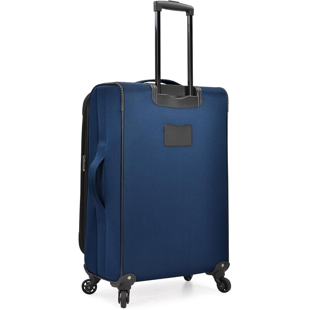 | U.S. Traveler Aviron Bay Expandable Softside Spinner Wheels, Navy, 3 Piece Luggage | Suitcases