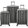 | DELSEY PARIS Helium Aero Hardside Expandable Luggage with Spinner Wheels, Titanium, 3-Piece Set (21/24/28) | Suitcases