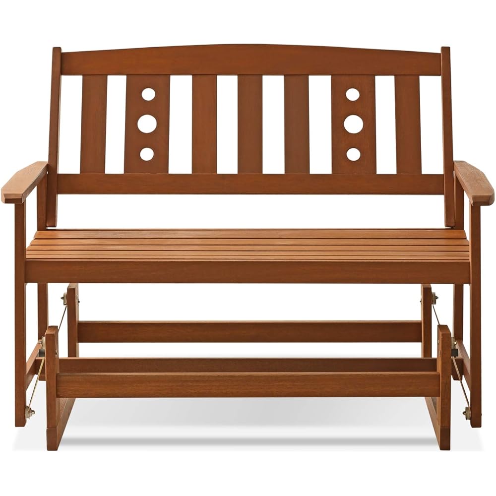 FURINNO FG17485 Tioman Outdoor Hardwood New Mexico Glider
