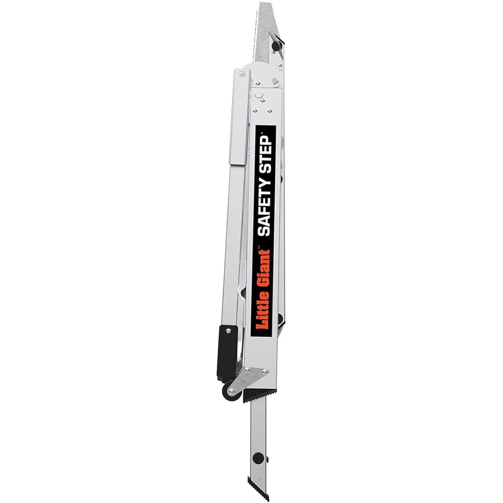 Little Giant Ladders, Safety Step, 3-Step, 3 Foot, Step Stool, Aluminum, Type 1A, 300 lbs Weight Rating, (10310BA)
