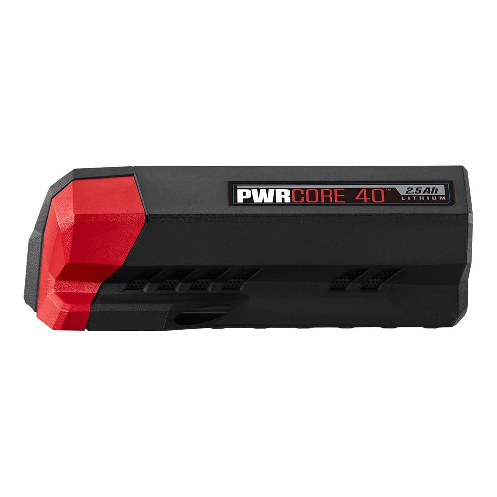 SKIL PWR CORE 40 Brushless 40V 14” Lightweight Chainsaw Kit, Includes 2.5Ah Battery and Auto PWR Jump Charger CS4555-10 &amp; BY8705-00 PWRCore 40 2.5Ah 40V Lithium Battery