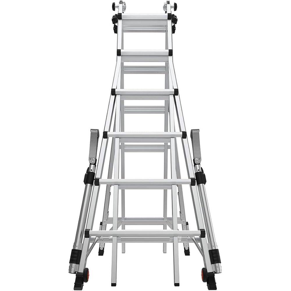 Little Giant Ladders, Epic, M26, 26 ft, Multi-Position Ladder, Aluminum, Type 1A, 300 lbs weight rating, (16826-818)