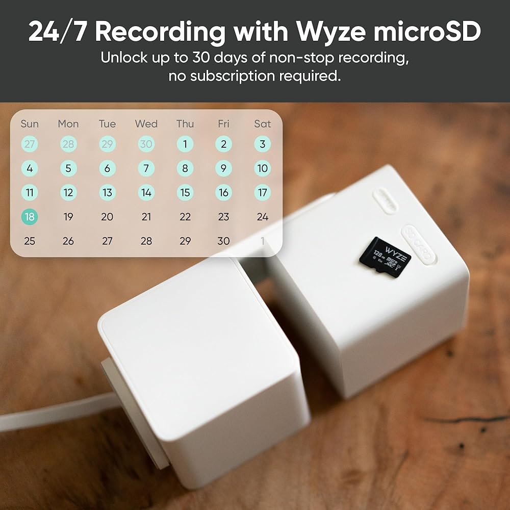 WYZE Cam Pan v3 Indoor/Outdoor IP65 1080P 360° Pan/Tilt/Zoom WiFi Smart Home Security Camera, Motion Tracking for Baby/Pet, Color Night Vision, Works with Alexa&amp;Google Assistant, Free Expert Setup
