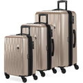 | SwissGear 7272 Energie Hardside Expandable Luggage with Spinner Wheels, Light Gold, 3-Piece Set (19/24/27) | Carry-Ons