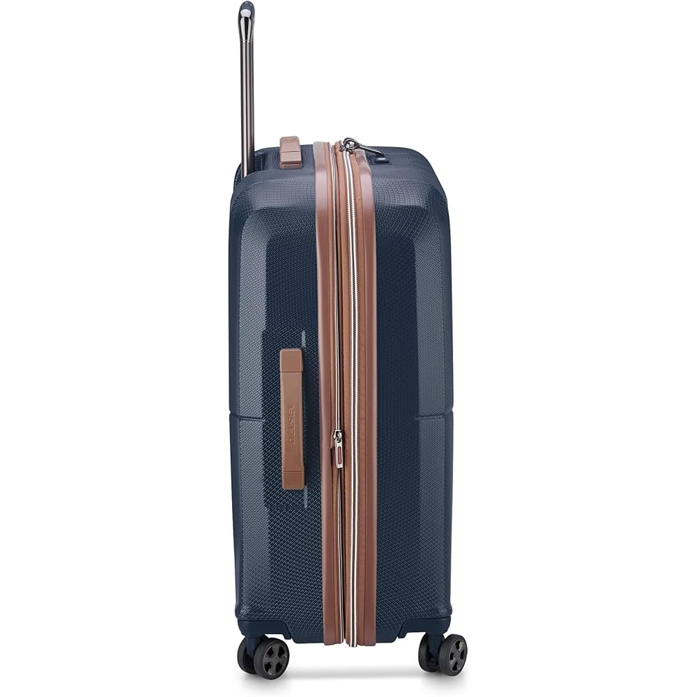 | DELSEY PARIS Carrousel Hardside Expandable Luggage with Spinner Wheels, Navy, 3 Piece Set (21/24/28) | Suitcases