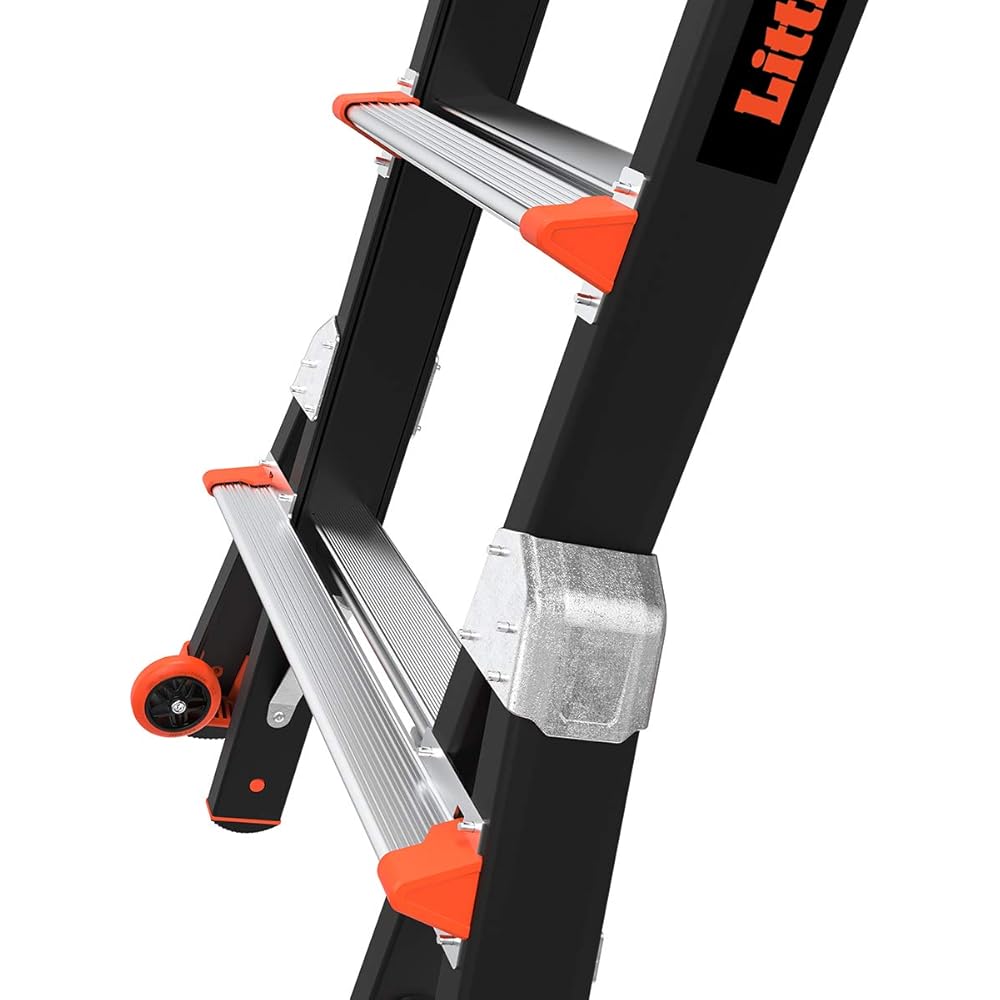 Little Giant Ladders, Select Step, 5-8 foot, Stepladder, Fiberglass, Type 1AA, 375 lbs weight rating, (15130-001) Little Giant Ladder