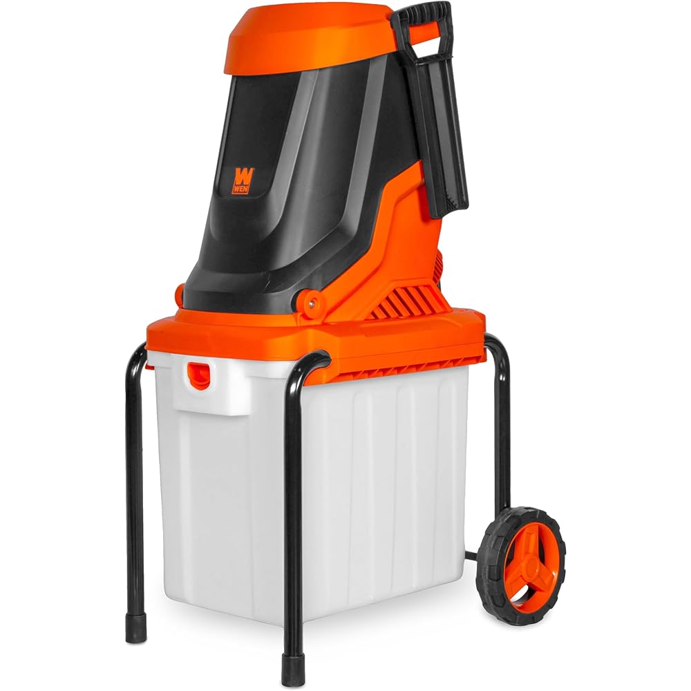 WEN 41130 Electric Wood Chipper and Shredder, 15-Amp, Black