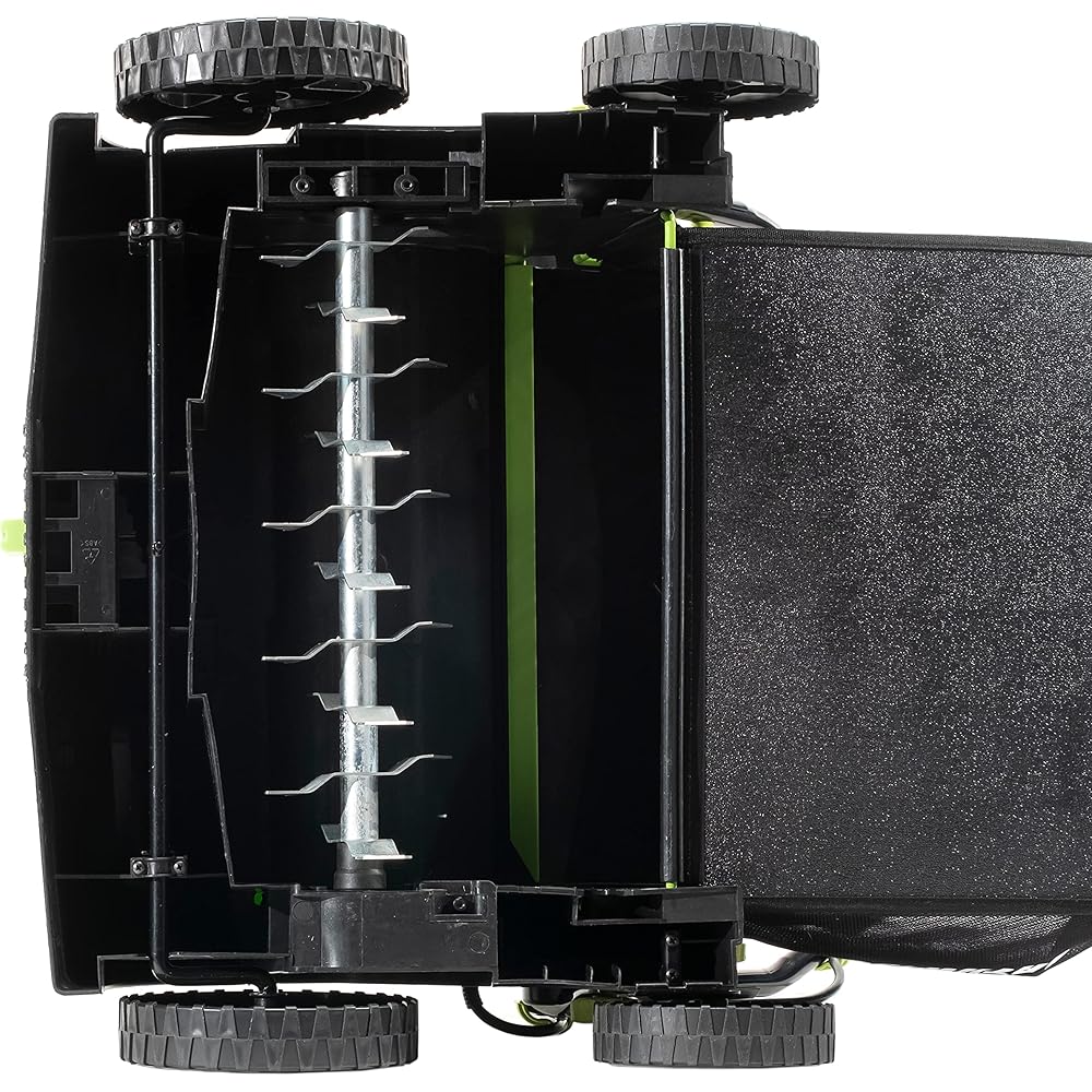 Earthwise DT71613AA 13-Amp 16-Inch Corded Dethatcher with Scarifier Blade and Collection Bag