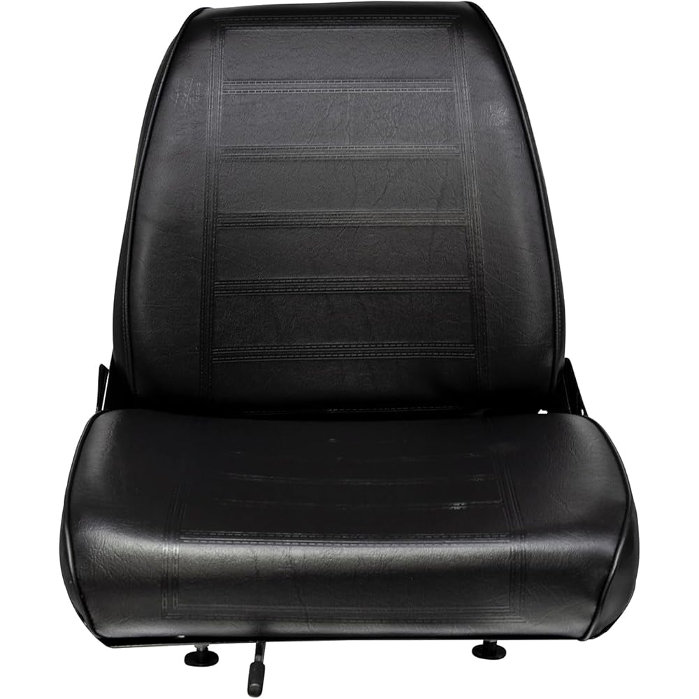 Wise Industrial WM682 Universal Bucket Seat Assembly, Black