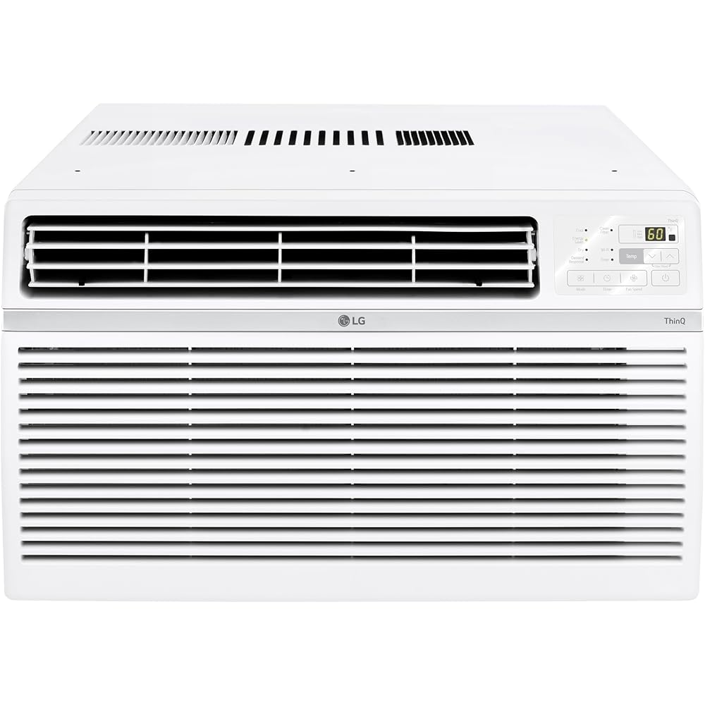 LG LW1224RSM 12,000 BTU Smart Wi-Fi Window Air Conditioner, 115V, White
