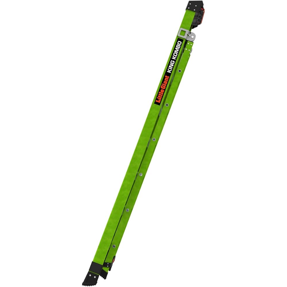 Little Giant Ladder Systems 13908-071 King Kombo 3-in-1 Ladder, 8 Ft, Green