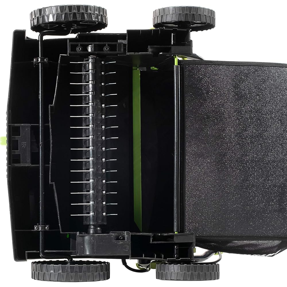 Earthwise DT71613AA 13-Amp 16-Inch Corded Dethatcher with Scarifier Blade and Collection Bag