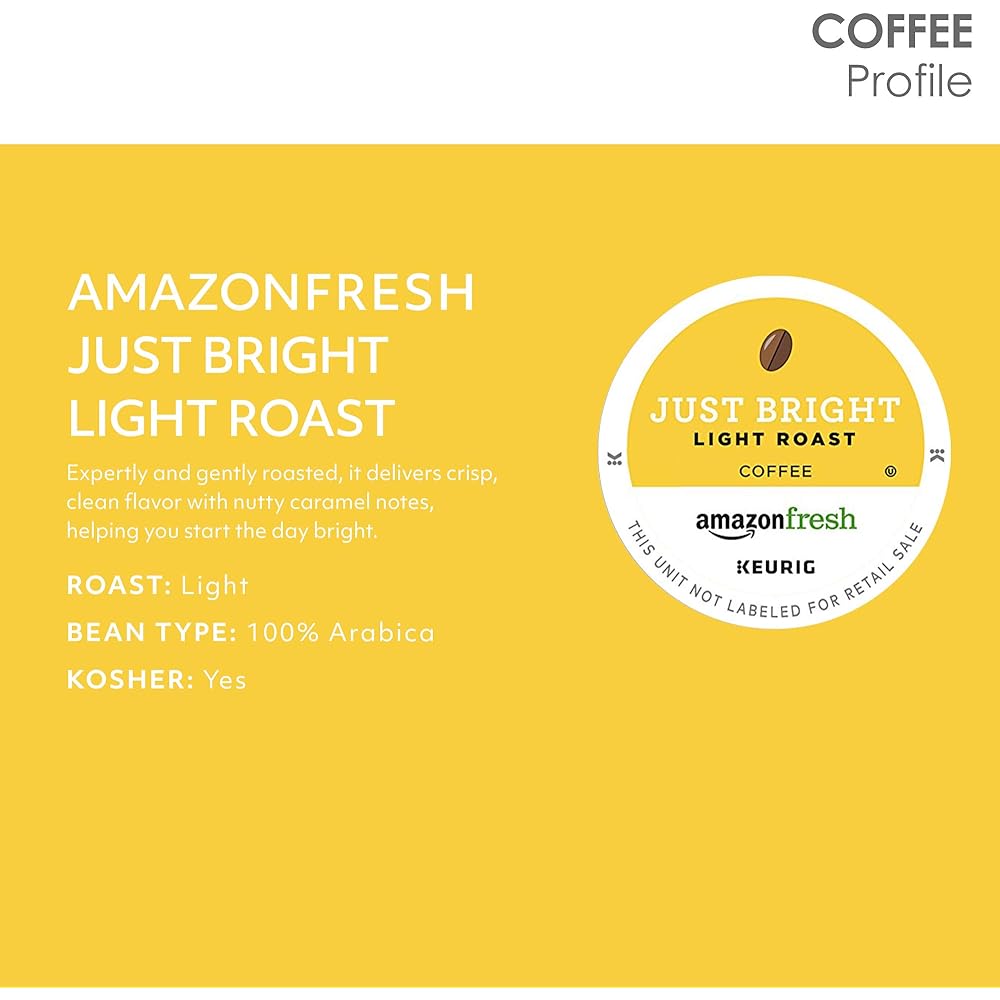 Keurig K-Classic Coffee Maker with AmazonFresh 60 Ct. Coffee Variety Pack, 3 Flavors