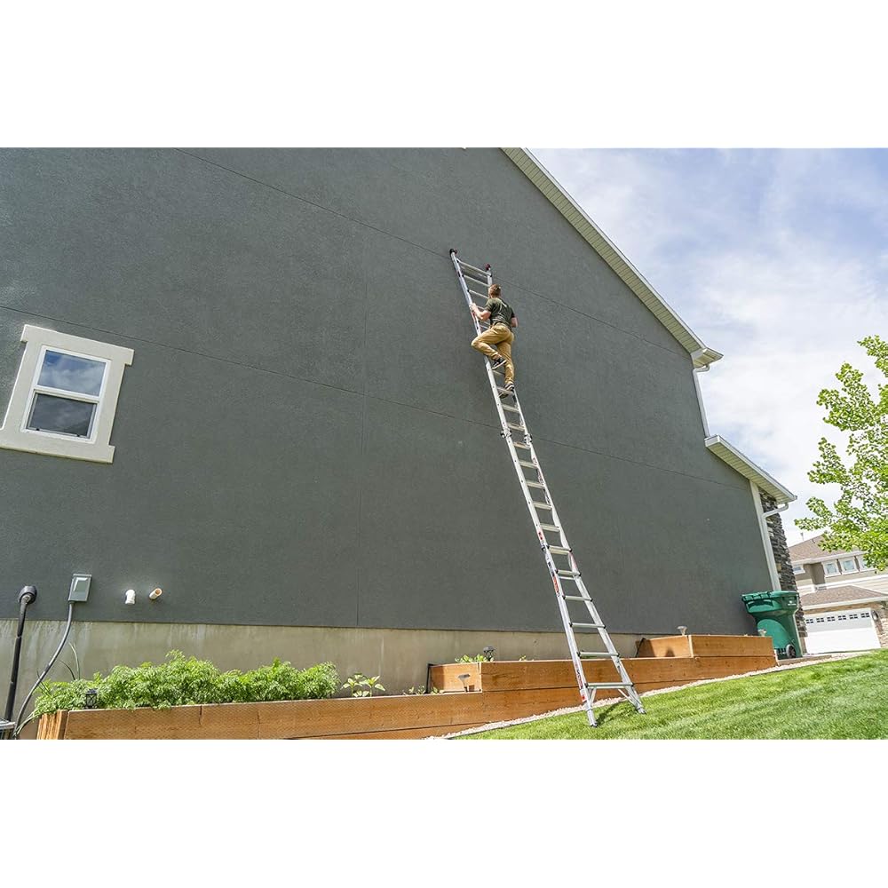 Little Giant Ladders, Epic, M26, 26 ft, Multi-Position Ladder, Aluminum, Type 1A, 300 lbs weight rating, (16826-818)
