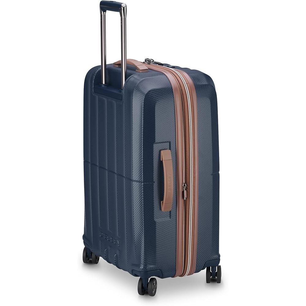 | DELSEY PARIS Carrousel Hardside Expandable Luggage with Spinner Wheels, Navy, 3 Piece Set (21/24/28) | Suitcases