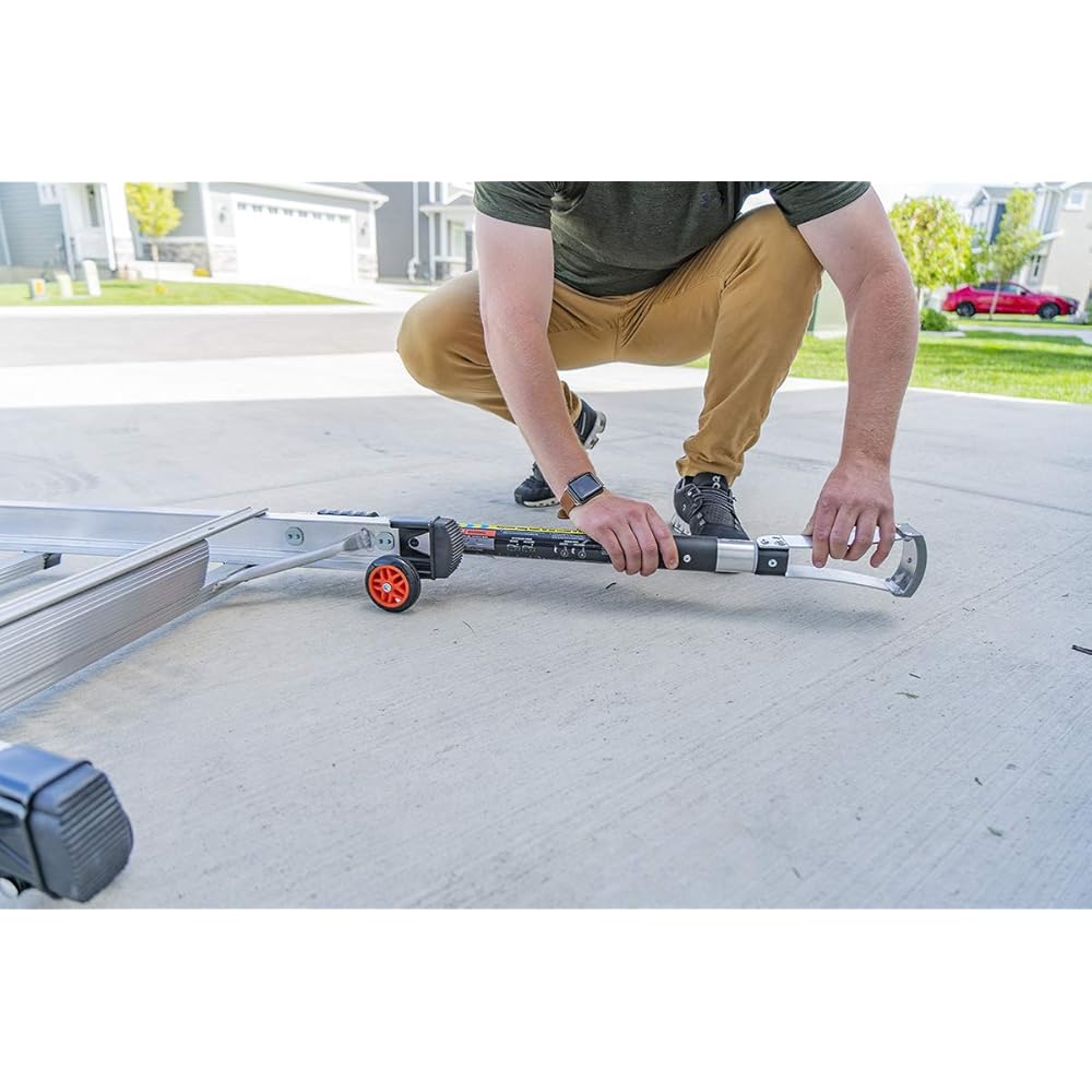 Little Giant Ladders, Epic, M26, 26 ft, Multi-Position Ladder, Aluminum, Type 1A, 300 lbs weight rating, (16826-818)