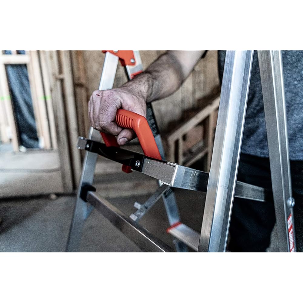Little Giant Ladder Systems Flip-N-Lite, 5-Foot, Stepladder, Aluminum, Type 1A, 300 lbs Rated (15273-001)