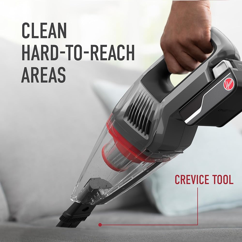 Hoover ONEPWR Cordless Handheld Vacuum Cleaner, Powerful Suction, Lightweight and Compact, Perfect for Quick Pick-Ups, Includes On-Board Crevice Tool, Portable Vacuum Cleaner
