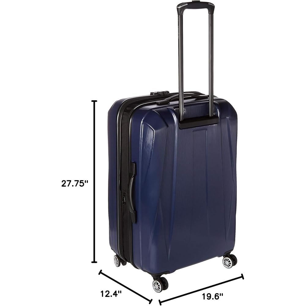 | Samsonite Centric 2 Hardside Expandable Luggage with Spinner Wheels, True Navy, 3-Piece Set (20/24/28) | Suitcases