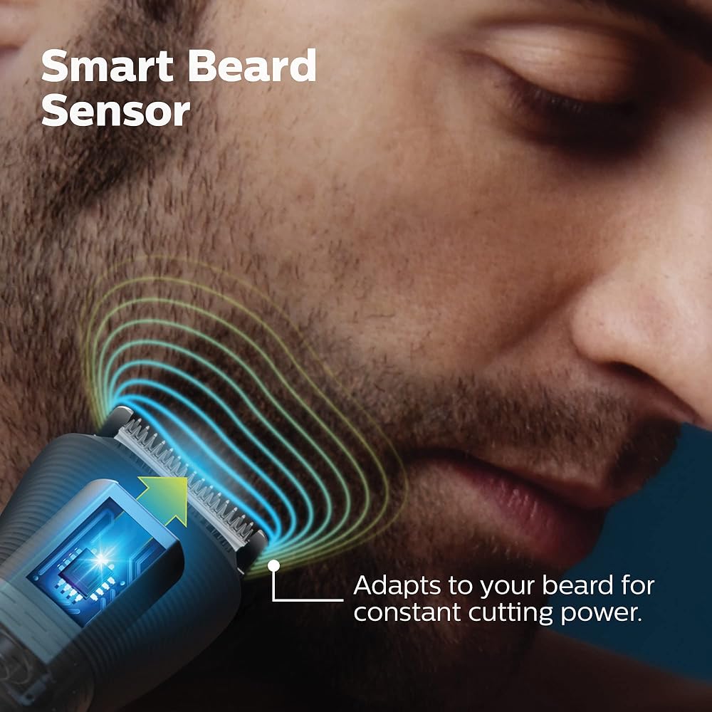 Philips Norelco Multigroom Series 9000-21 Piece Men's Grooming Kit for Beard, Body, face, Nose, Ear Hair Trimmer w/Premium Storage case, MG9510/60